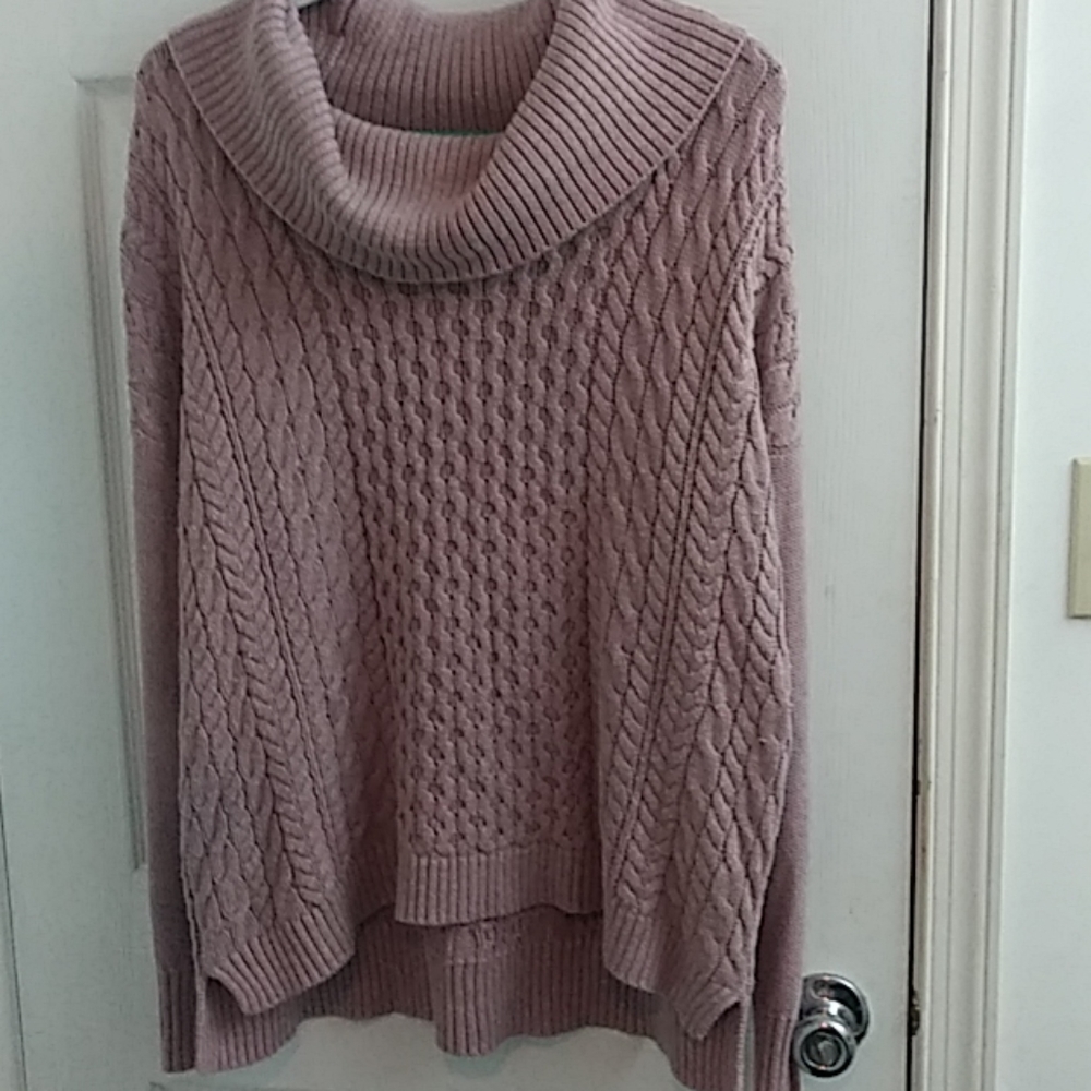 American Eagle Pale Pink Legging Sweater